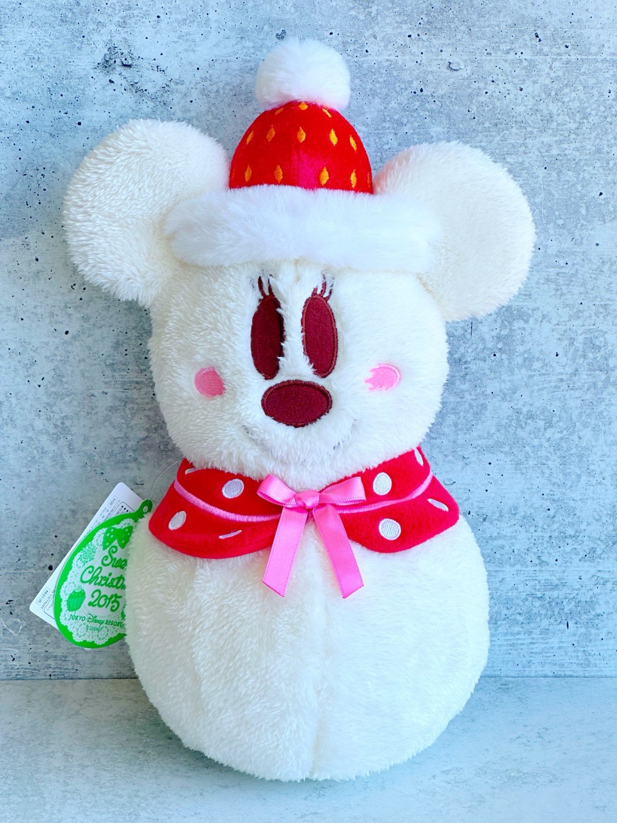 Tokyo Disney Resort Minnie SnoSnow Holiday 2015 Plush