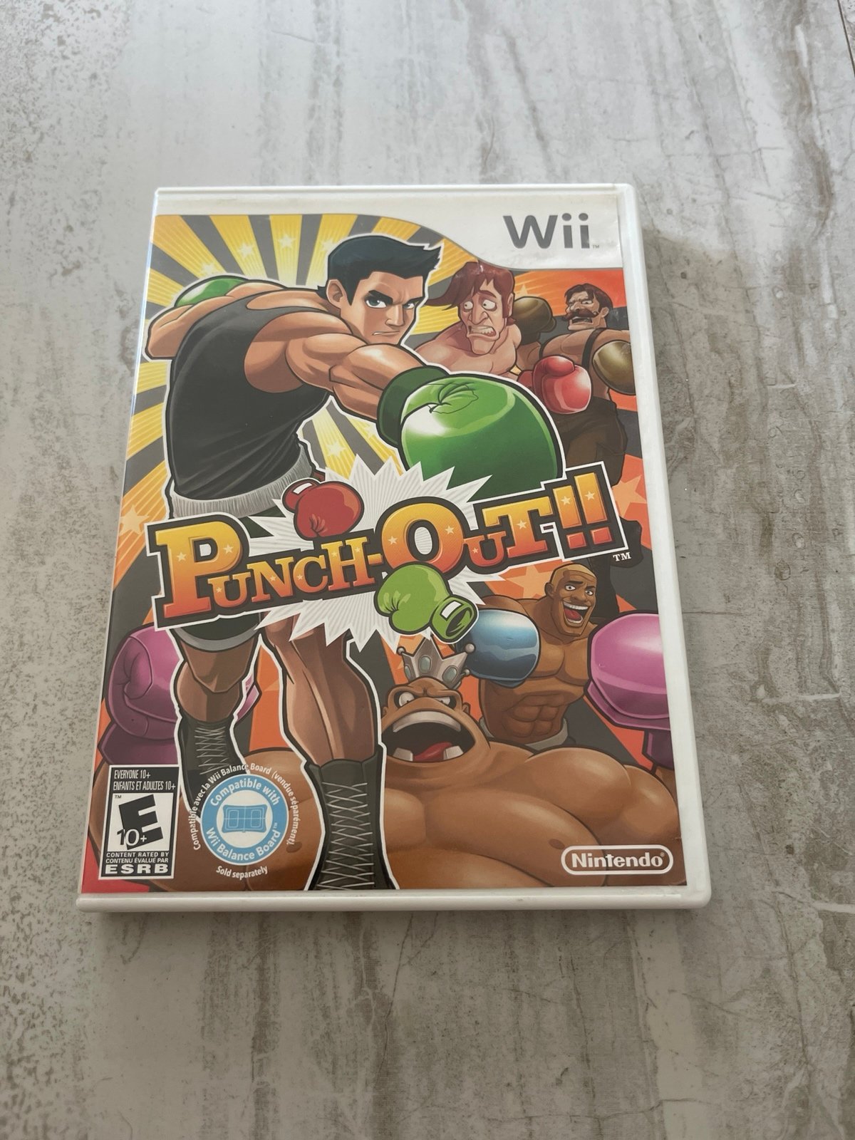 Punch out wii game