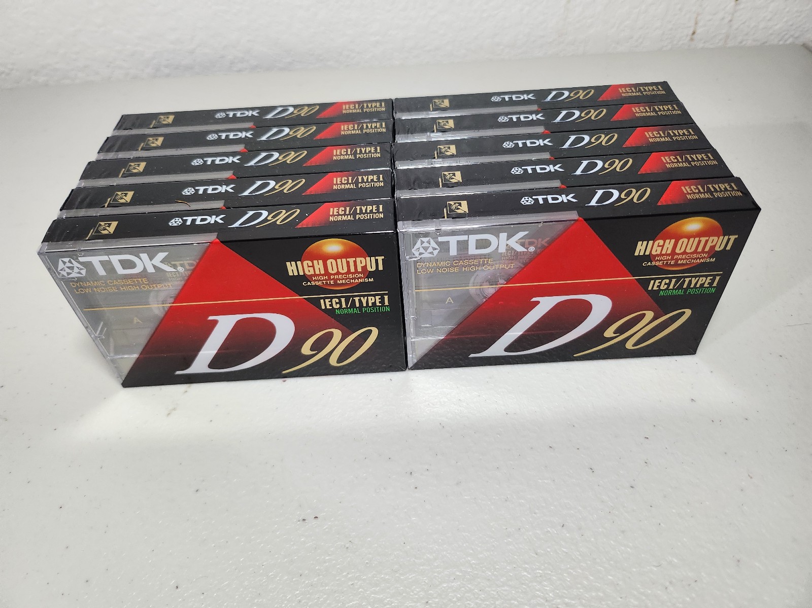Factory Sealed Blank Cassette LOT Maxell XL II 90 10 pack , UD XL II & 2 TDK D90