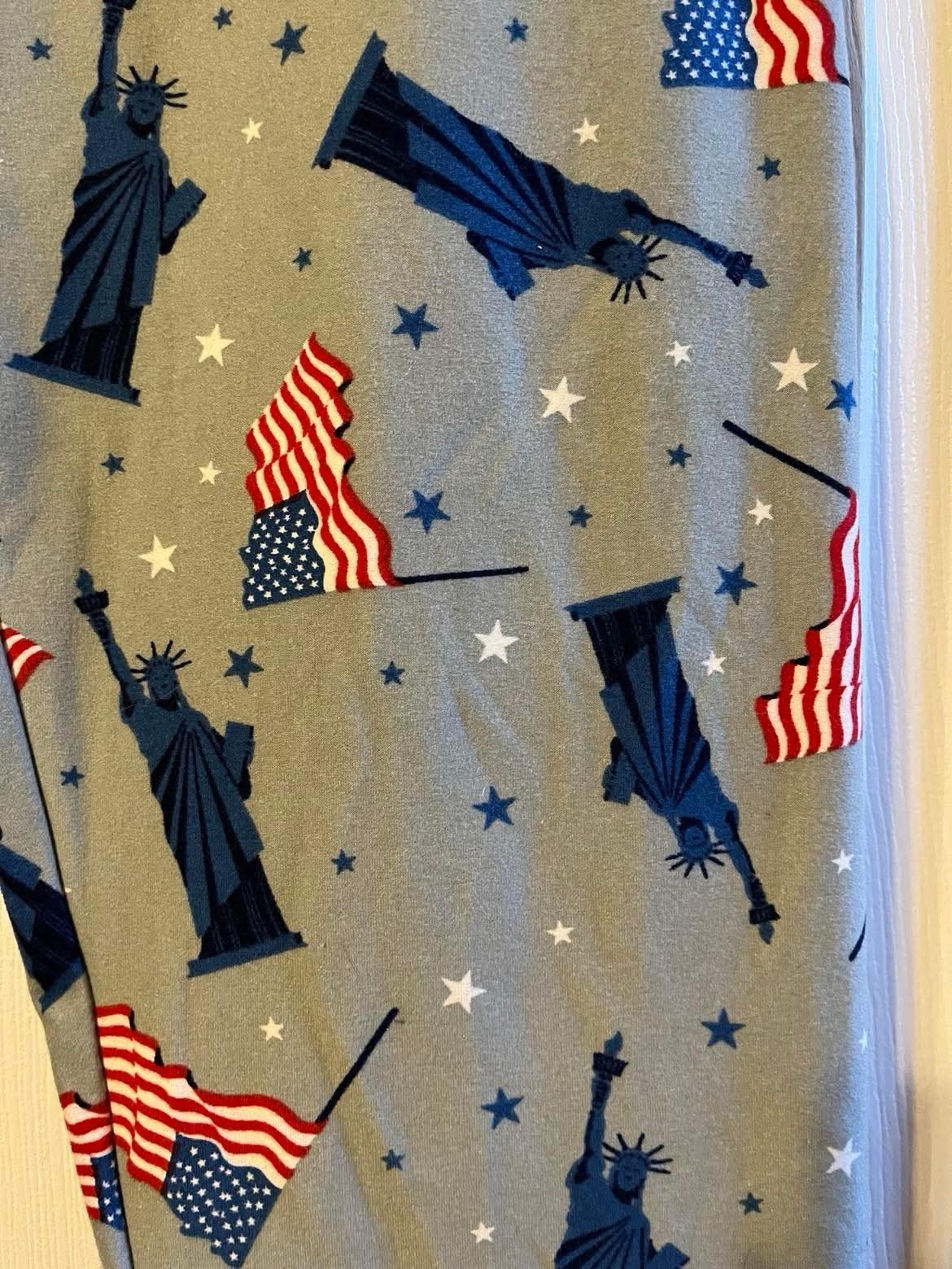 Lularoe Statue of Liberty leggings TC