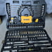 DEWALT Mechanics Tools Kit and Socket Set, 1/4 & 3/8 Drive, SAE, 108-Piece (DW