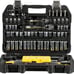 DEWALT Mechanics Tools Kit and Socket Set, 1/4 & 3/8 Drive, SAE, 108-Piece (DW