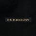 Burberry Golf Men's Knit V-Neck Sweater Size Medium Black Made In Italy