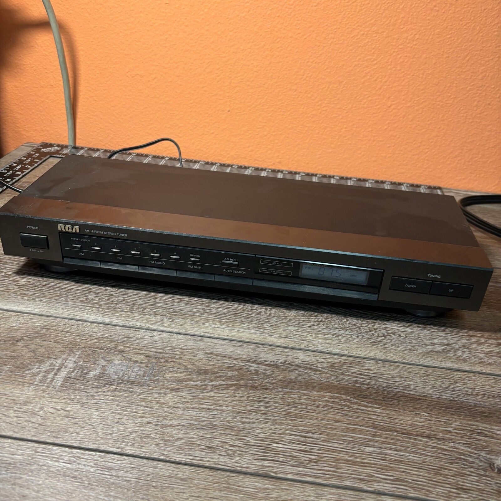 VTG RCA AM Hi-Fi FM Stereo Tuner Model TU 120-10 Made In Japan, Tested - Working