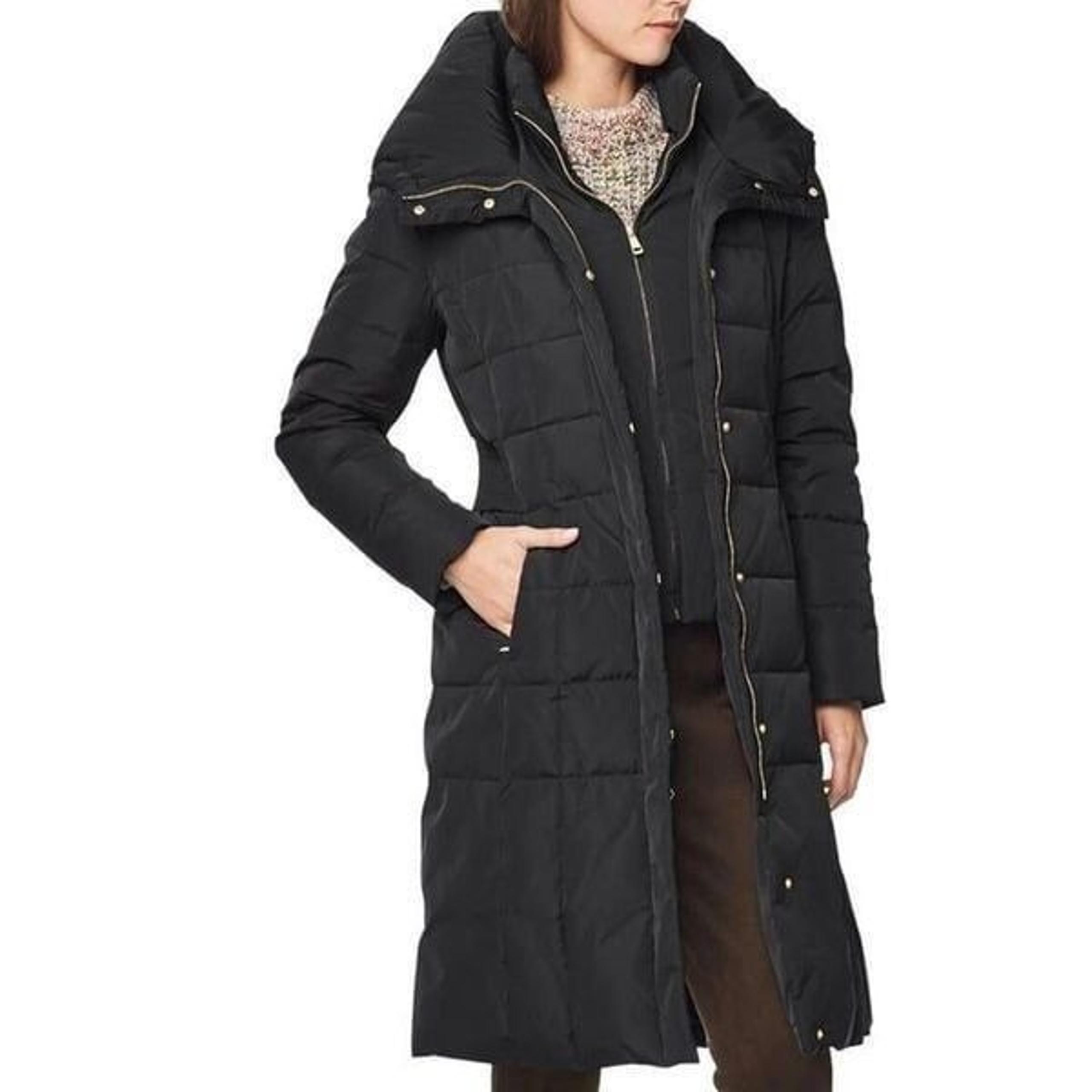 Cole Haan Signature Down Hooded Puffer Coat Size L