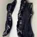 Lindi Faux Fur Vest Size Small Reversible Vintage