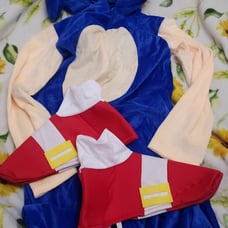 Sonic The Hedgehog Halloween Costume Size Medium 8-10