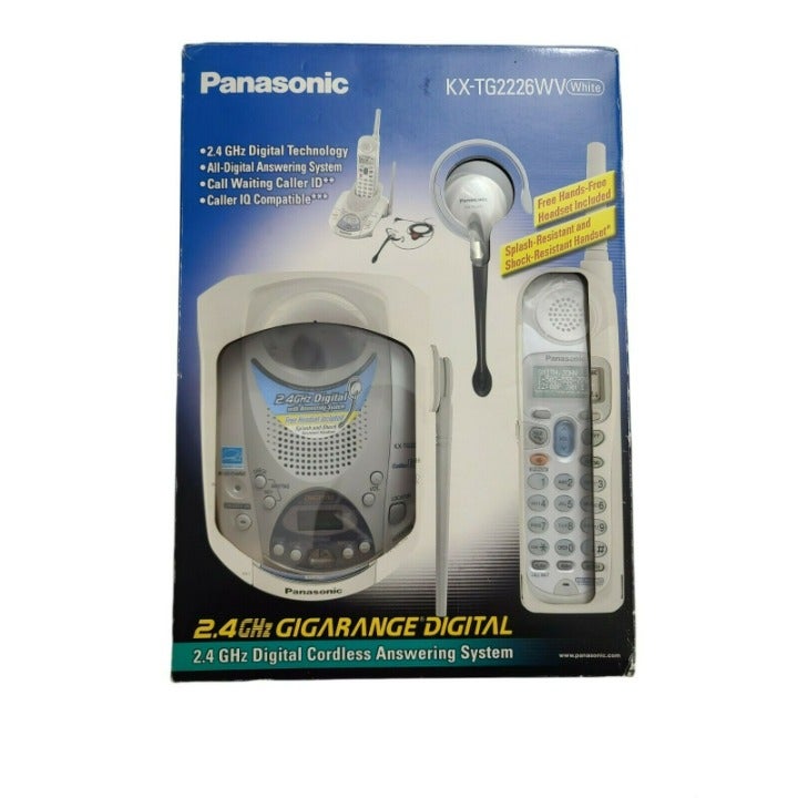 Panasonic KX-TG2226WV [White Color] [Open Box]