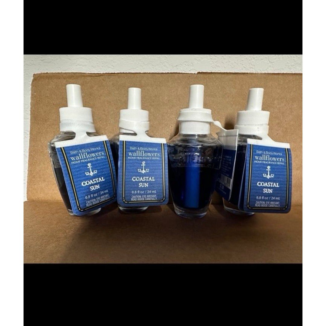 BATH AND BODY WORKS WALLFLOWERS Refills COASTAL SUN