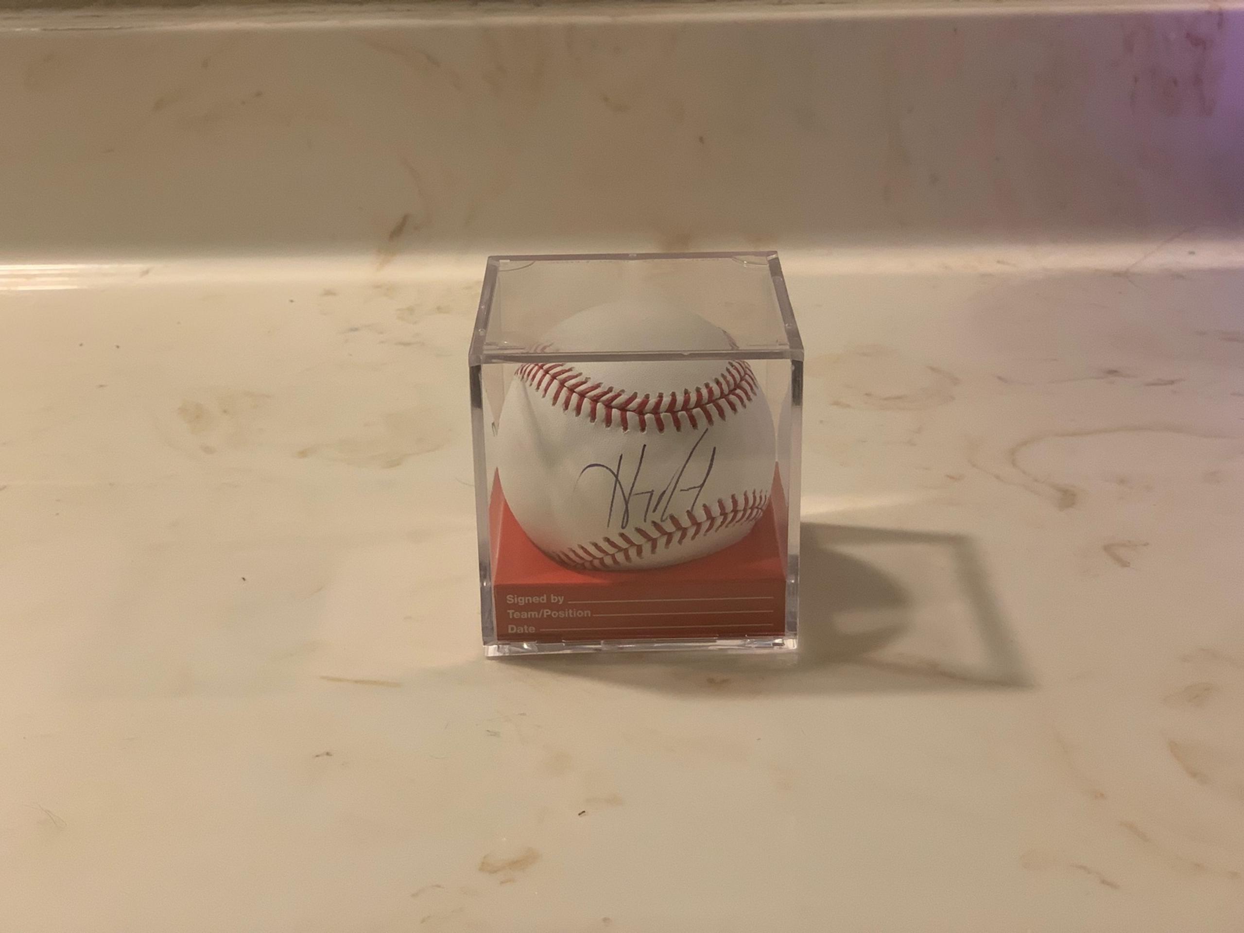 Hanley Ramirez signed baseball