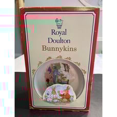 NIB Royal Doulton BUNNYKINS 2pc Child's Set Bowl, 2 Handled Cup Bone China