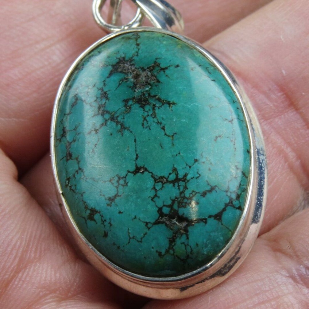 300 Turquoise Sterling Silver Pendent