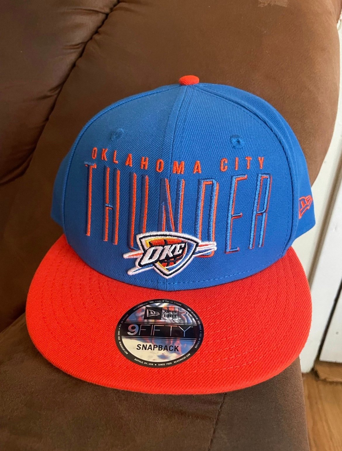 Oklahoma City Thunder New Era NBA SnapBack hat