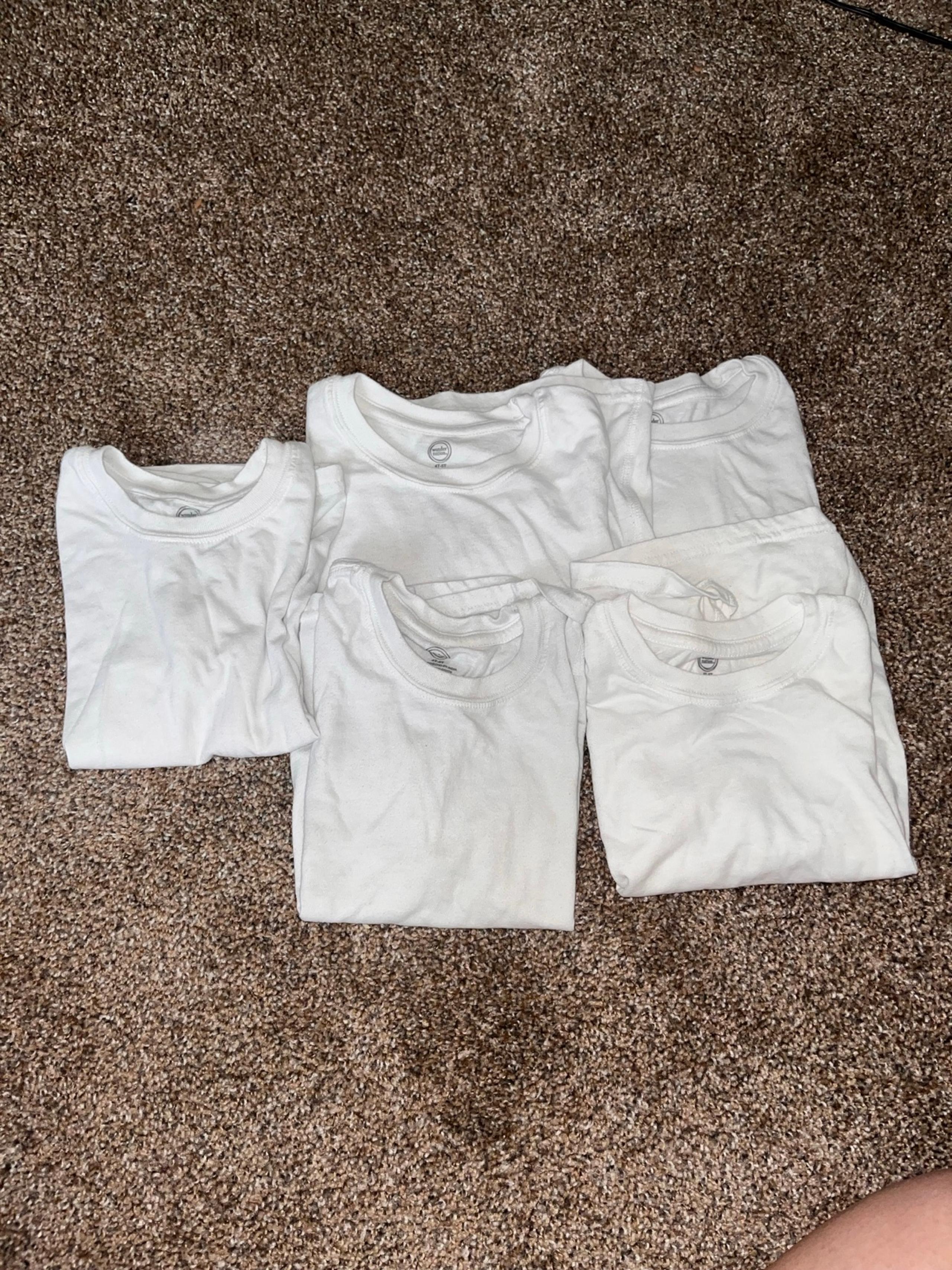 Toddler White Under Tees