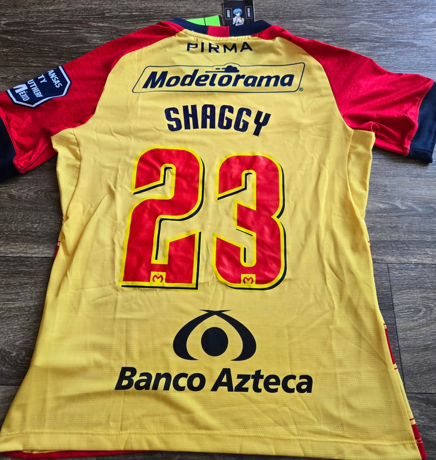Pirma Monarcas Morelia 19/20 Home Shaggy Martinez #23 Jersey Small