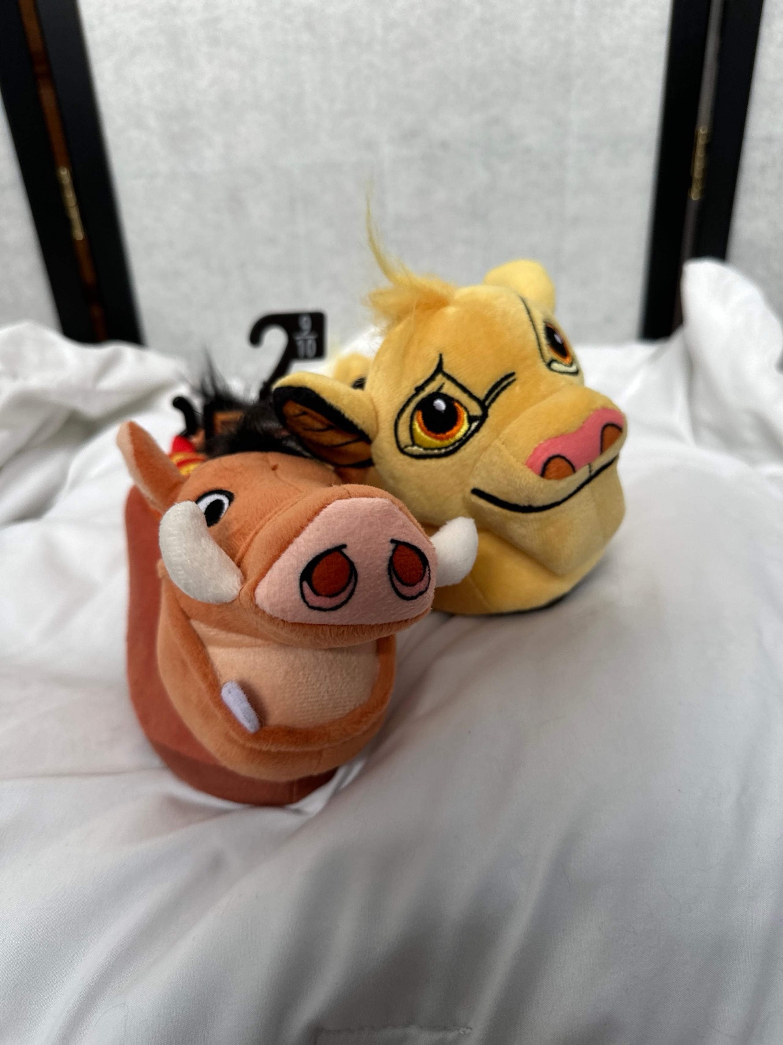 Disney The Lion King Kids Plush Slippers