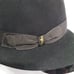 Borsalino Bellagio Fur Felt Fedora Dark Green Hat Italy