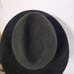 Borsalino Bellagio Fur Felt Fedora Dark Green Hat Italy