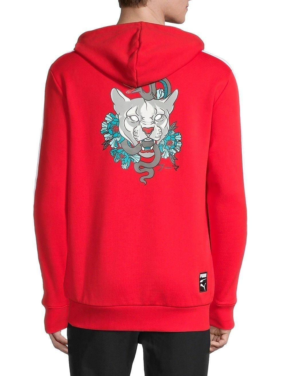 NEW! Puma Red MC Apex Graphic Hoodie Size Medium