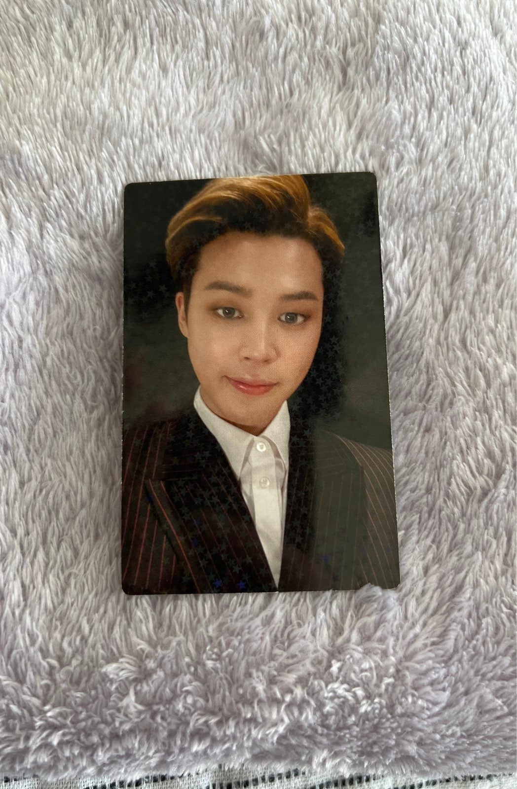 Jimin BE Deluxe Japan Lucky Draw Holo Photocard