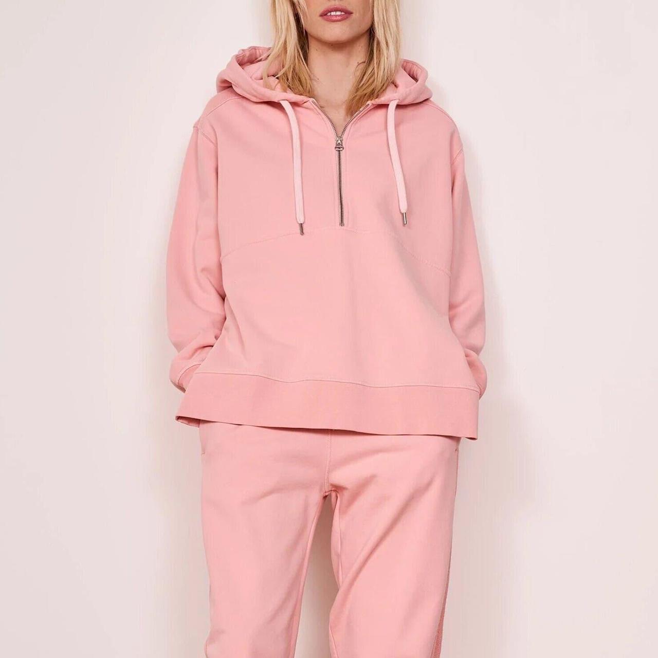 La Ligne Super Hoodie in Blush Pink Size XL