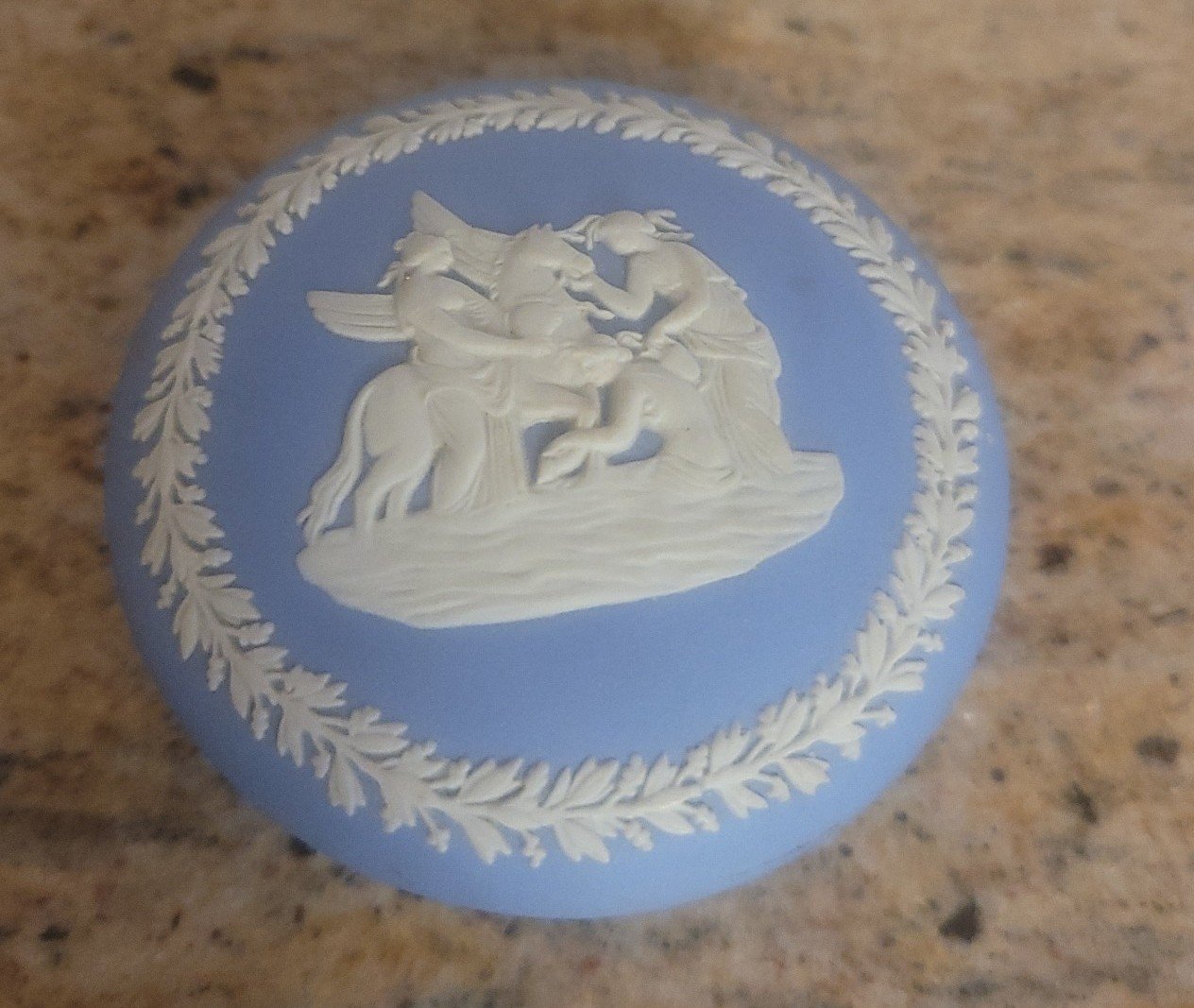 Wedgwood Pegasus Trinket Container