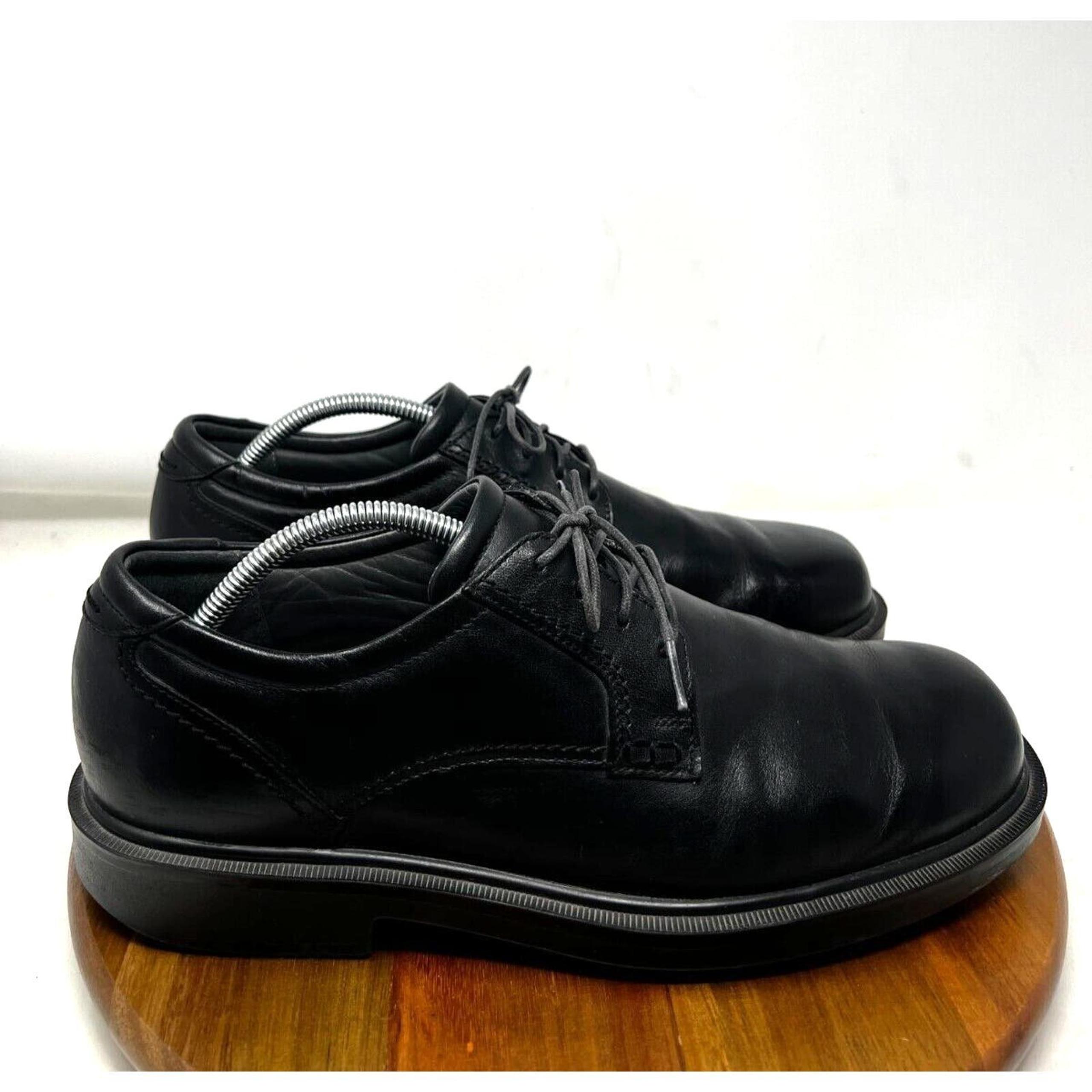 SAS Ambassador Oxford Shoe Mens 11 M Black Leather Lace Up Comfort Loafer