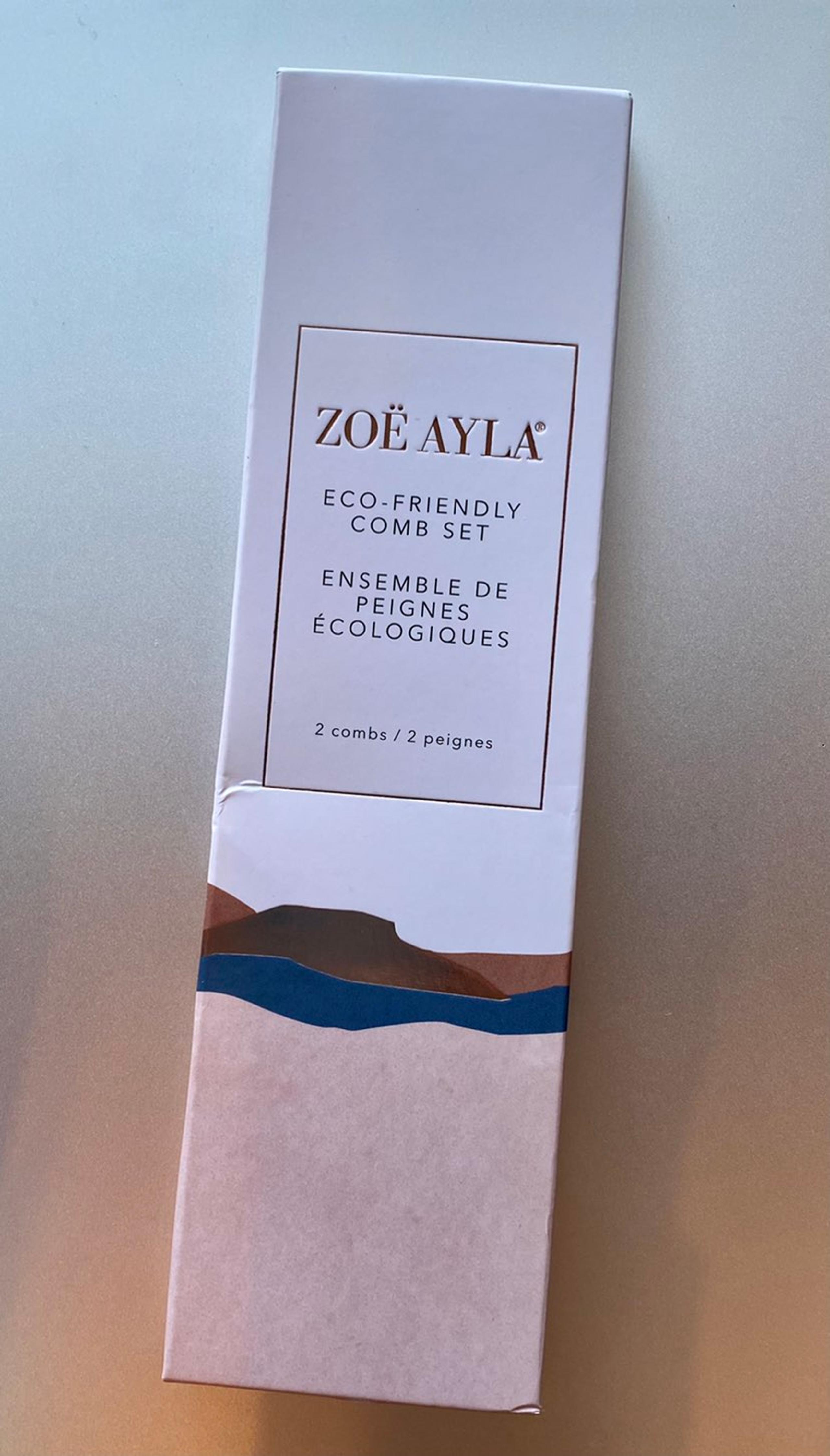 Zoe Ayla Eco-Friendly Comb Set