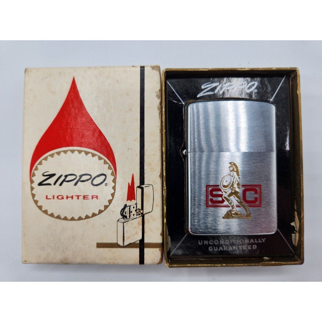 Vintage 1963 Zippo USC Trojan University of California Lighter