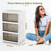 23Qt Storage Organizer 3 Tier, Stackable Storage Boxes Container with Lids