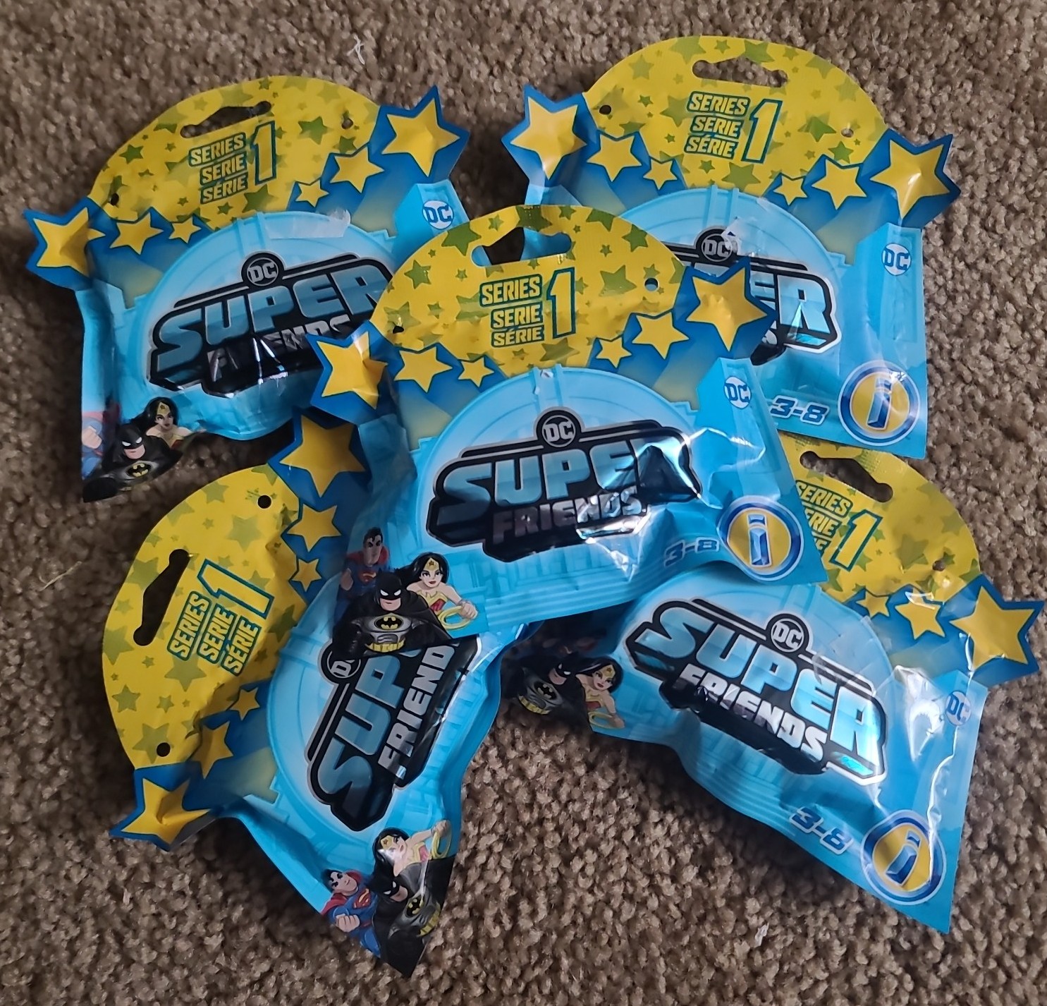 DC SUPER FRIENDS BLIND BAG LOT