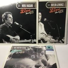 Live Country Music 3pack Vinyl