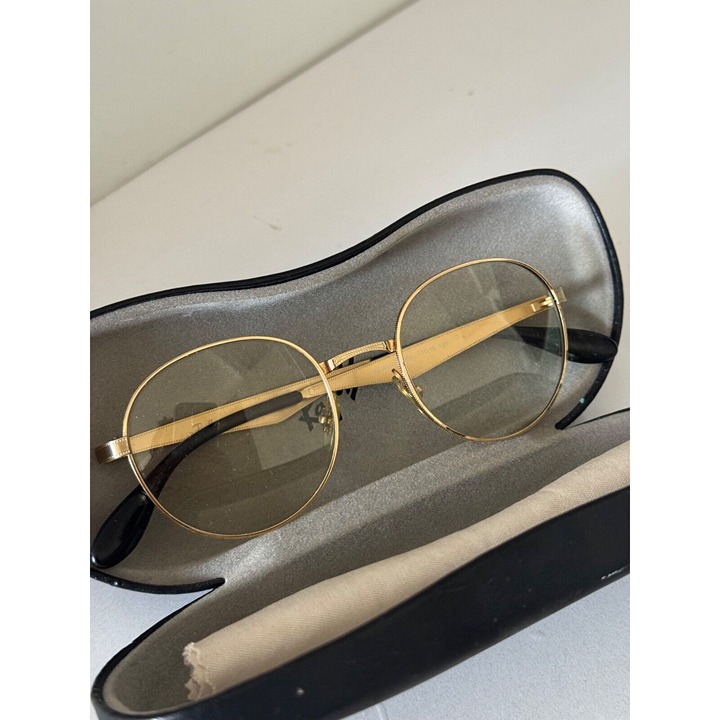 Ray Ban 6363 Gold Frame Glasses