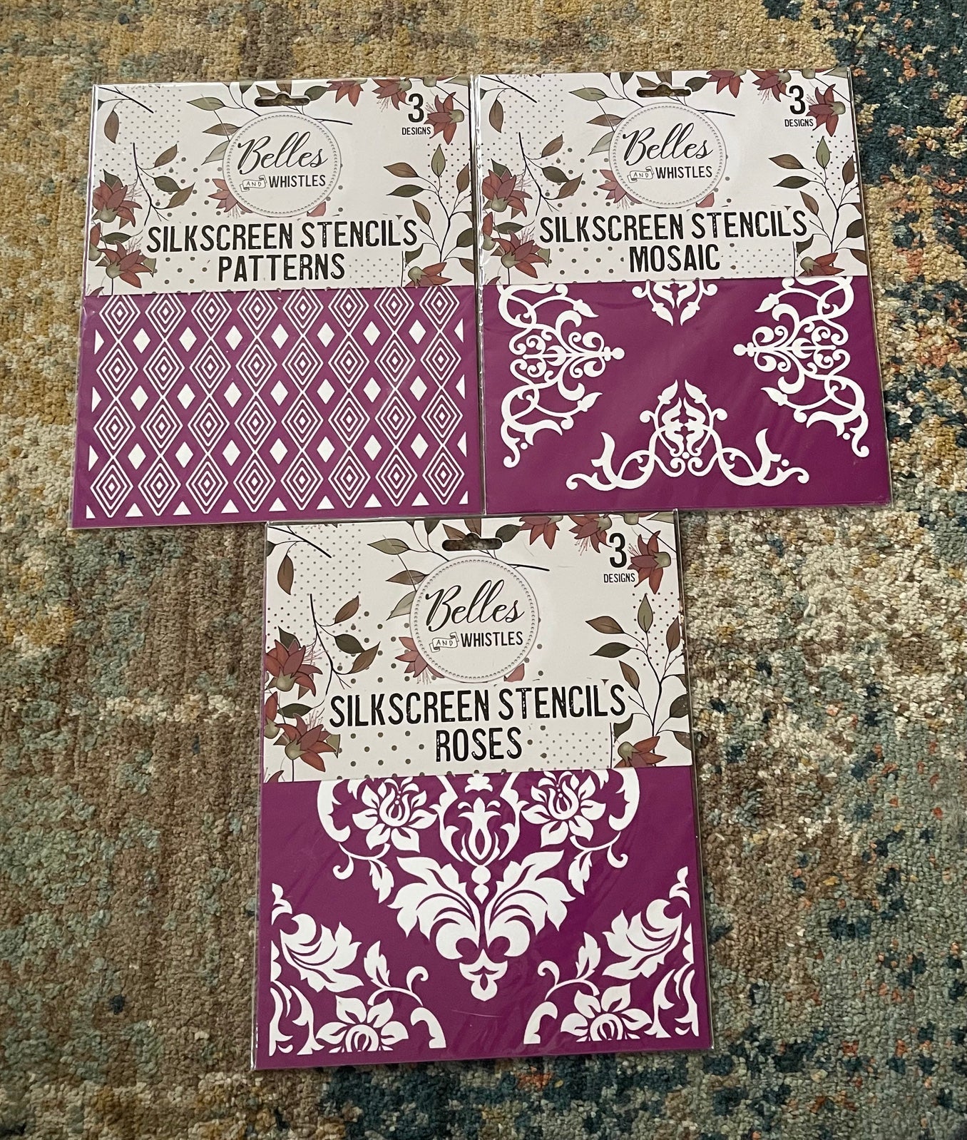 Dixie Belle silkscreen stencils