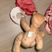 American Girl Pleasant Company Bitty Baby Blond Lashes Doll, Bitty Bear clothes