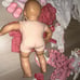 American Girl Pleasant Company Bitty Baby Blond Lashes Doll, Bitty Bear clothes