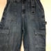 Social Tourist women Denim Cargo Jeans Ultra High Rise Size 9R
