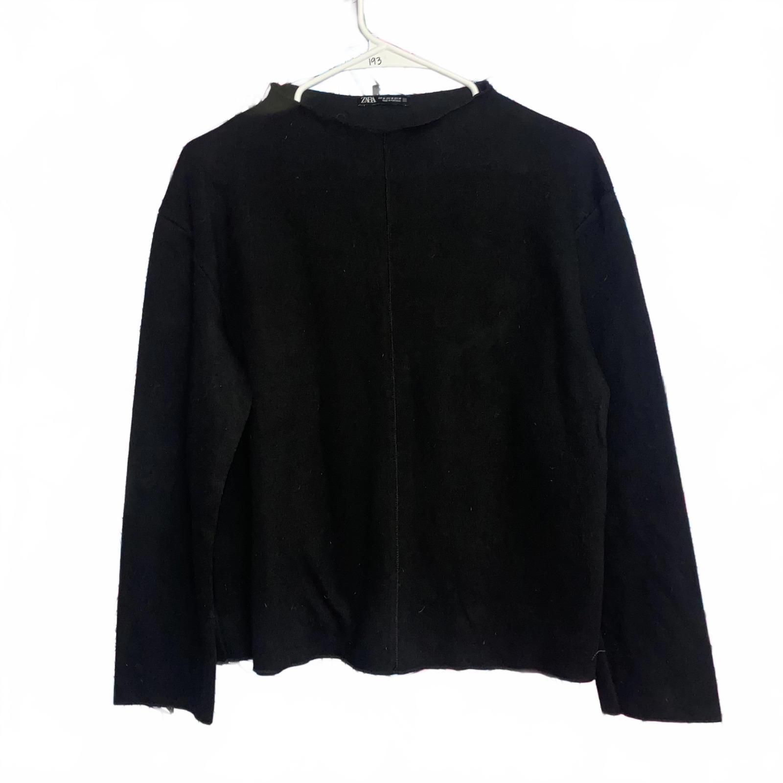 Zara Black Pullover Sweater M