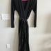 LuLaRoe Black and Gold Dress - S