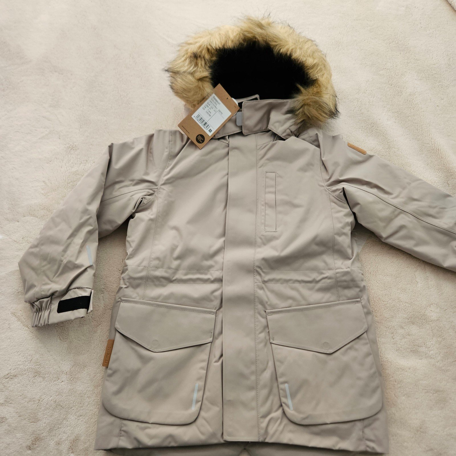 Reima Winter Waterproof Parka Naapuri Coat size 7Y new