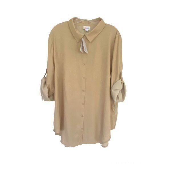 Lula Roe Button Down Shirt Sz XXL NWT