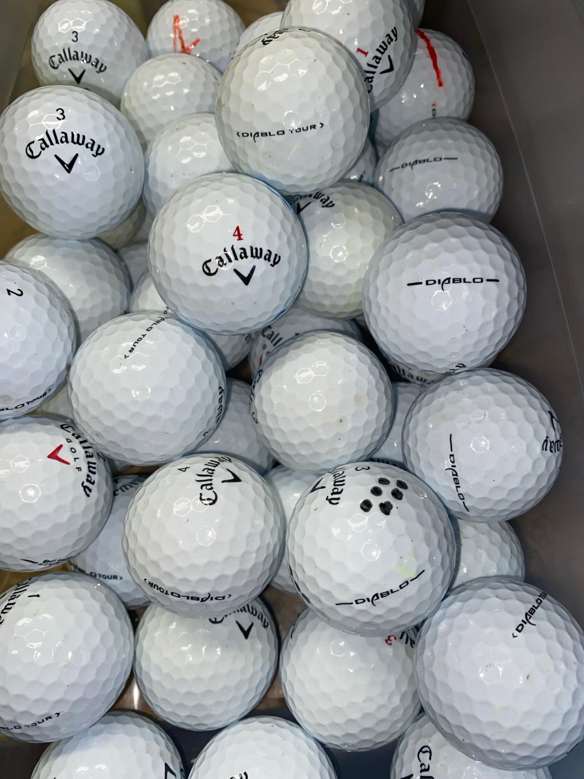 50 Callaway Diablo Golf Balls