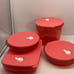 Tupperware Vent 'N Serve Set of 4