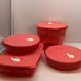 Tupperware Vent 'N Serve Set of 4