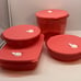 Tupperware Vent 'N Serve Set of 4