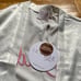 Le Rose CHIARA LACE TRIM BRIDAL ROBE Size XS/S