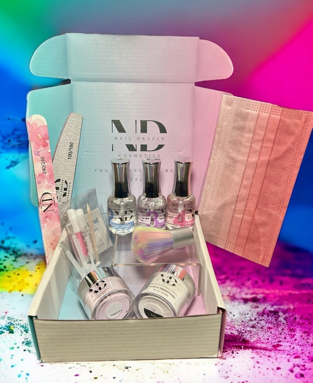 3 Step Dip Powder Starter Kit - dip liquids, dip kit, dip powder - Choose 1 Dip