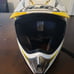 Motorcross Helmet HJC Yellow- Youth Small