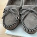 MINNETONKA 401T Grey Moccasin 7