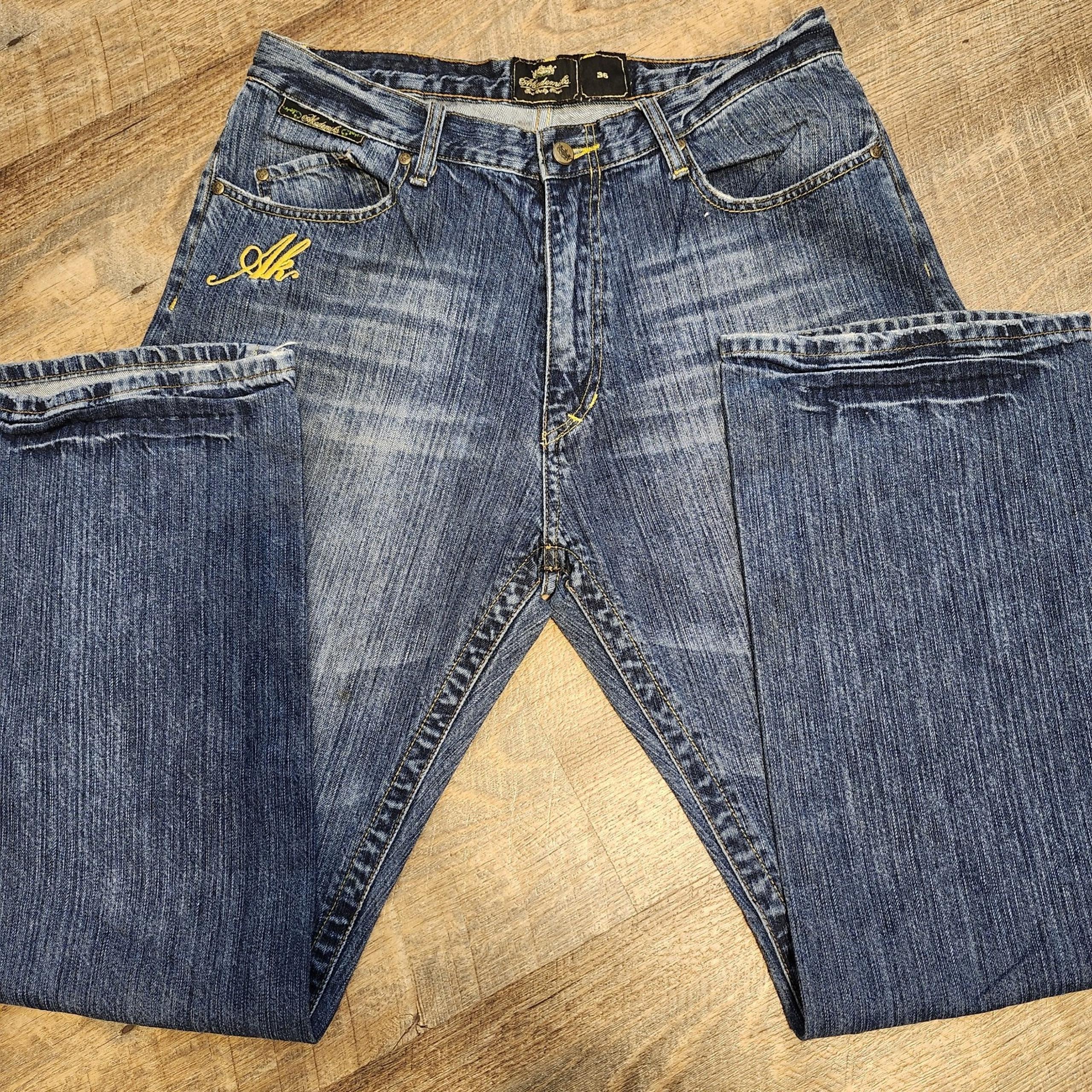 Akademiks Fashion Straight Leg Relaxed Jeans Y2K
